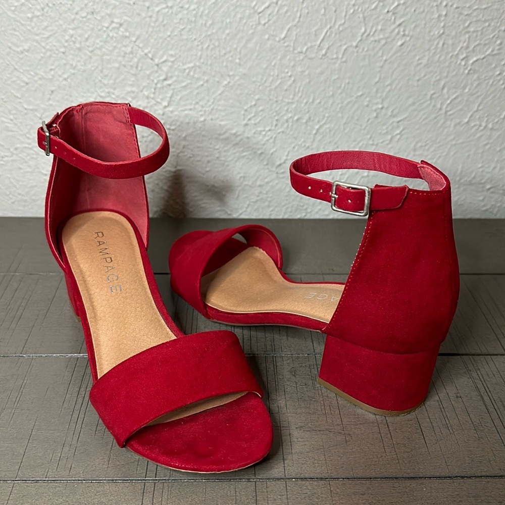 Red Sandal Heels